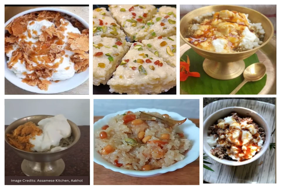 Jolpan: Various traditional Assamese breakfast
