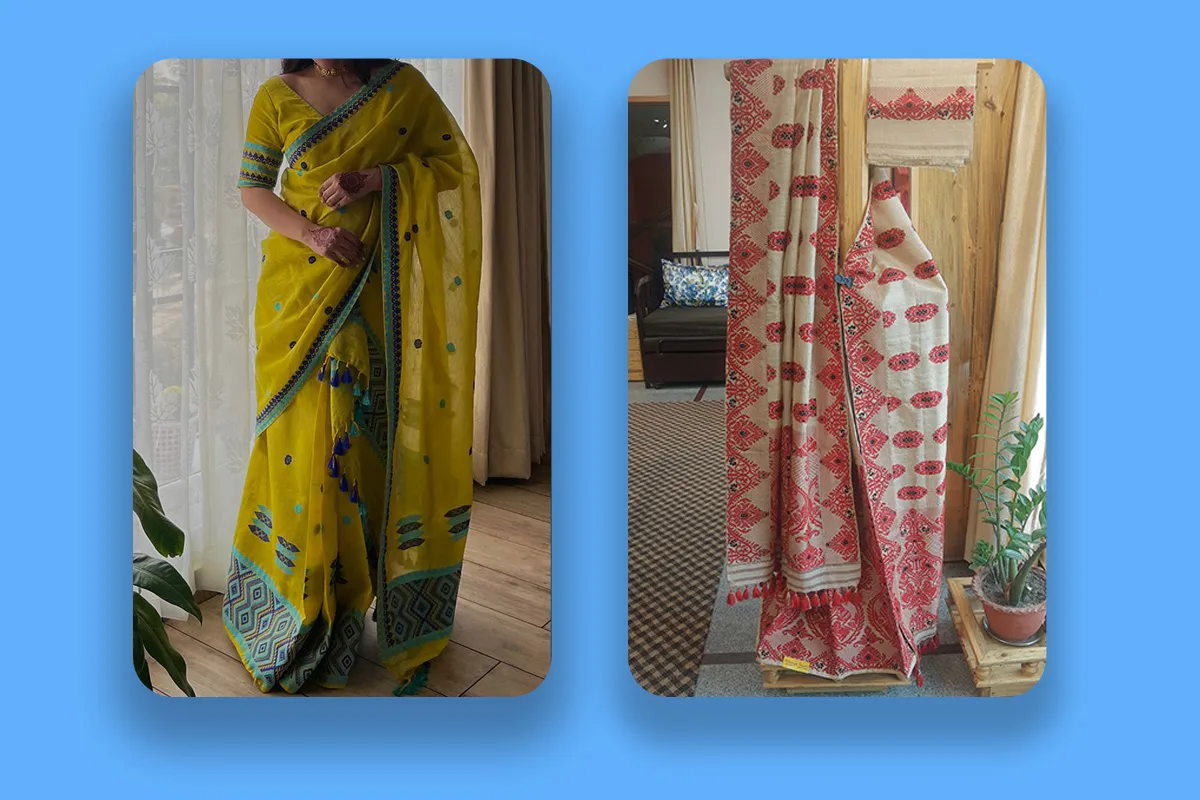 Assamese Mekhela Chador